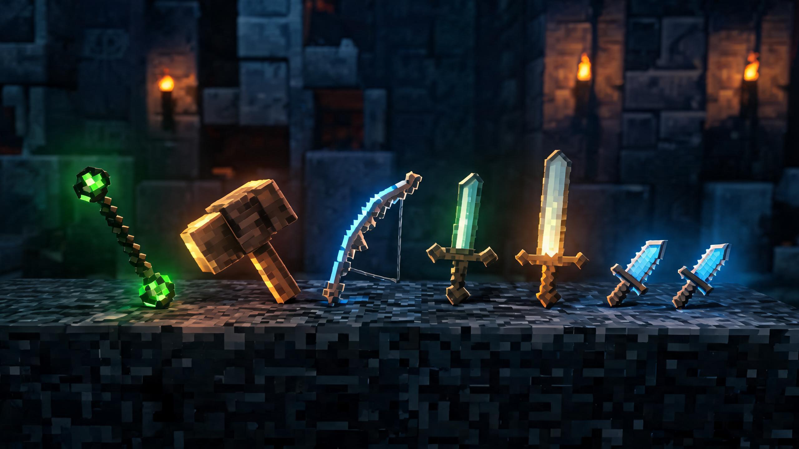 Minecraft Dungeons 2 weapon classes